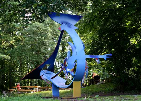 Skulptur Welle Schnetz Stefan R.